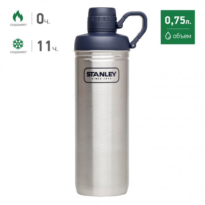 Термобутылка STANLEY CLASSIC 0,75L стальной 10-02286-035 Термобутылка STANLEY CLASSIC 0,75L стальной 10-02286-035