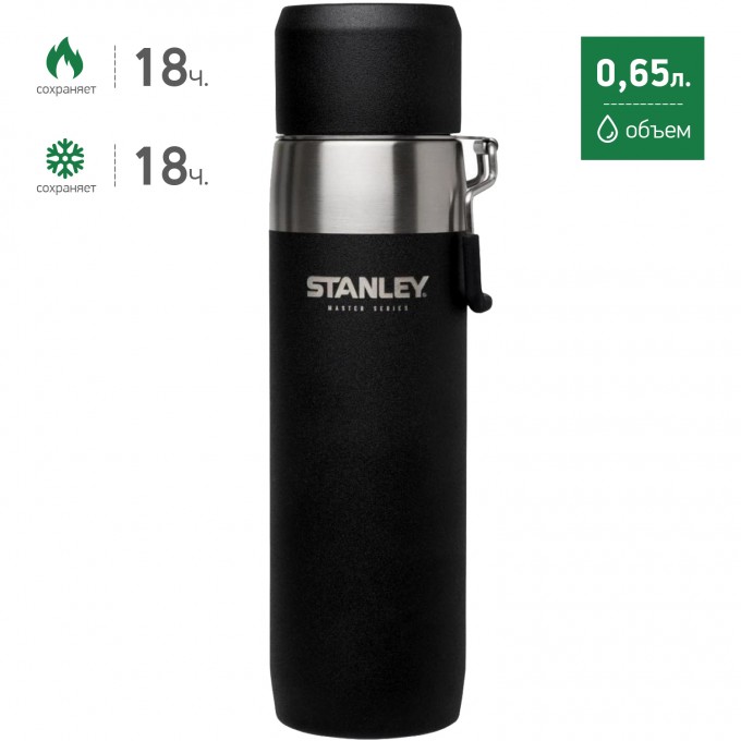 Термос STANLEY MASTER 0,65L черный 10-03105-002 Термос STANLEY MASTER 0,65L черный 10-03105-002